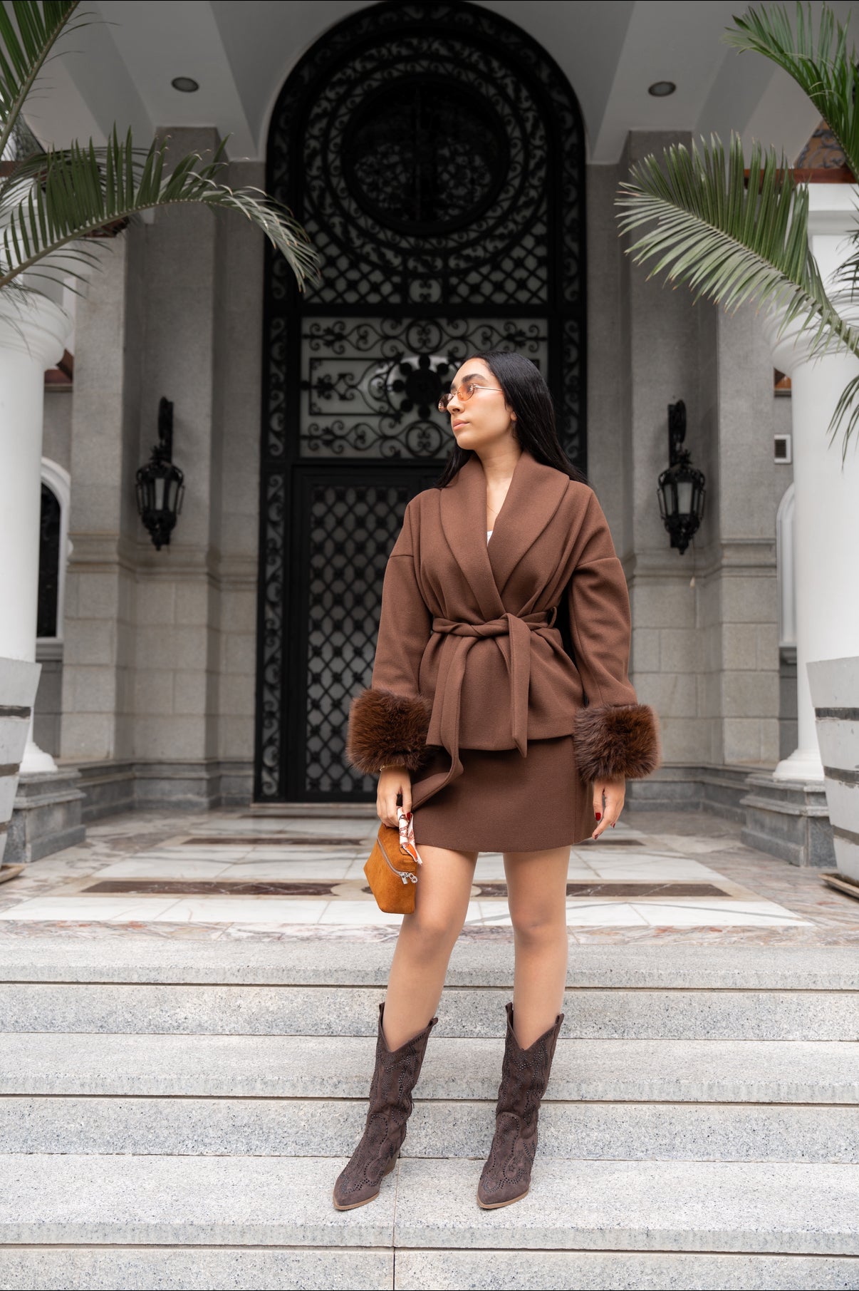 ESTELLE JACKET IN BROWN